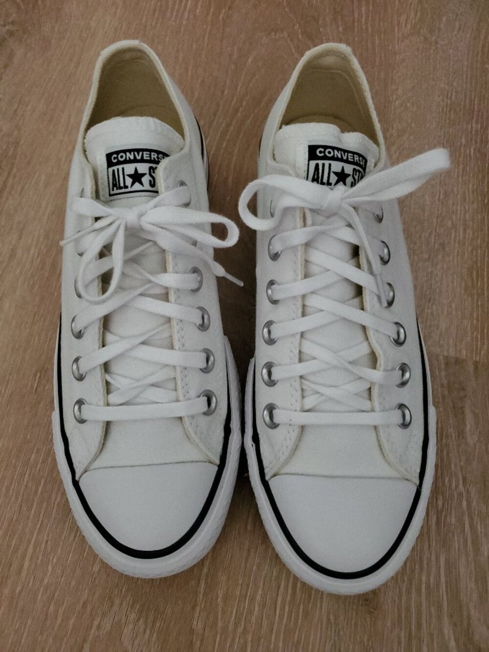 Converse Chuck Taylor All Star Lift Platform Canvas White Women's Shoes Size 7 - Picture 5 of 14